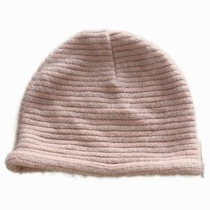 Pink Shimmer Knit Beanie
